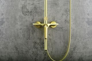 Душевая система Grocenberg GB7025MG Матовое золото